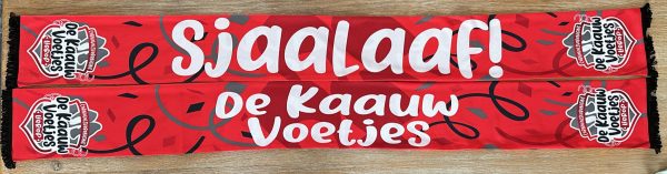 Carnavalssjaal Kaauw Voetjes
